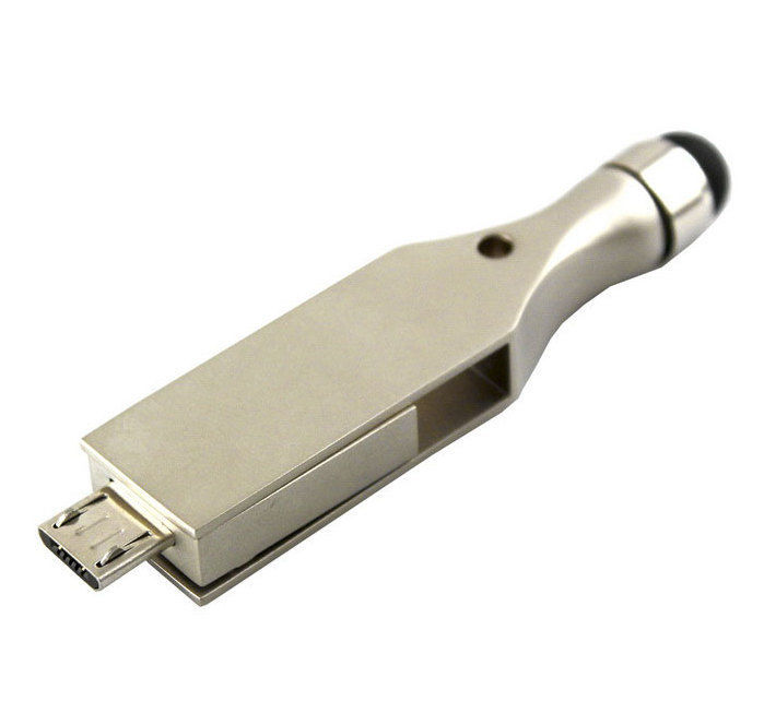 OTG USB Flash Drive - แฟรชไดร์ชสำหรับมือถือพร้อมทัชสกรีน พรีเมี่ยม