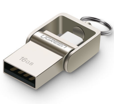 OTG USB Flash Drive - แฟรชไดร์ชโลหะมินิสำหรับมือถือ พรีเมี่ยม