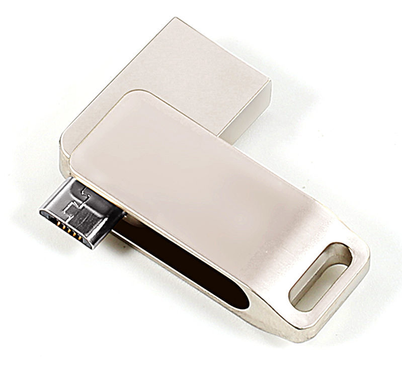 OTG USB Flash Drive 2 IN 1 - แฟรชไดร์ชสำหรับมือถือ 2 IN 1 พรีเมี่ยม
