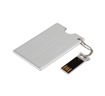 Metal Card Flash Drive - แฟรชไดร์ชการ์ดโลหะ พรีเมี่ยม