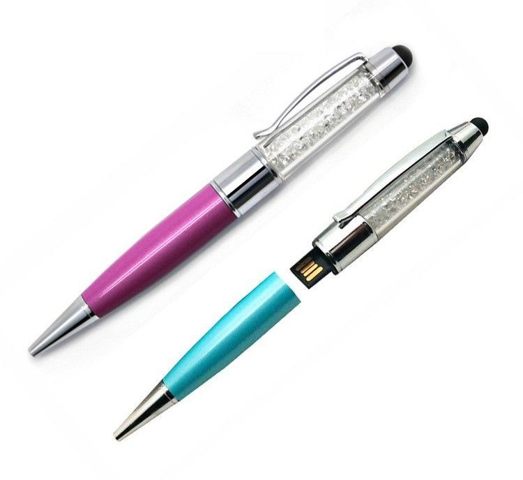 Crystal Pen Flash Drive - แฟรชไดร์ชปากกาคริสตัล พรีเมี่ยม