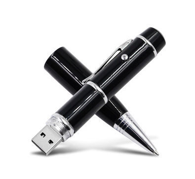 Pen Flash Drive - แฟรชไดร์ชปากกาพร้อมเลเซอร์พอยเตอร์ พรีเมี่ยม